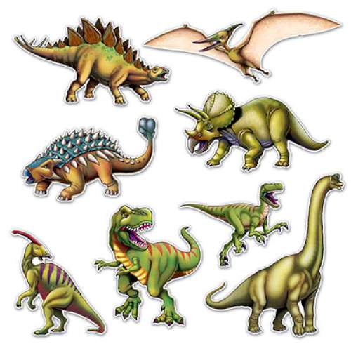 Dinosaur Cutouts - Click Image to Close